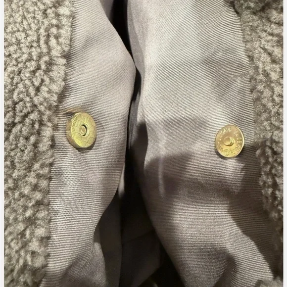 NEW in Bag Prada Gray Sherpa Teddy VIP Tote Bag 13” x 9” - Picture 4 of 7